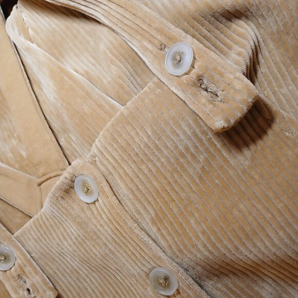 MADEWELL Texture & Thread Overalls Camel/Tan Velour Corduroy - Picture 10 of 16